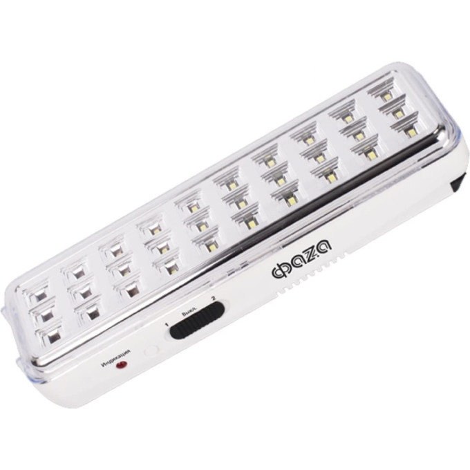 Аккумуляторный фонарь JAZZWAY ФАZА AccuF9-L30-wh белый