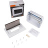 Бокс модульный JAZZWAY PRO 5071759 PDB/R 1012 WH (ЩРВ-П-12) IP41 пластик встраивемый