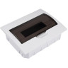 Бокс модульный JAZZWAY PRO 5071759 PDB/R 1012 WH (ЩРВ-П-12) IP41 пластик встраивемый