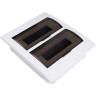 Бокс модульный JAZZWAY PRO 5071773 PDB/R 1024 WH (ЩРВ-П-24) IP41 пластик встраиваемый