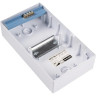 Бокс модульный JAZZWAY PRO 5071643 PDB/W 1004 WH (ЩРН-П- 4) IP41 пластик накладной