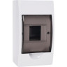 Бокс модульный JAZZWAY PRO 5071643 PDB/W 1004 WH (ЩРН-П- 4) IP41 пластик накладной
