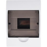 Бокс модульный JAZZWAY PRO 5071650 PDB/W 1006 WH (ЩРН-П- 6) IP41 пластик накладной