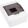Бокс модульный JAZZWAY PRO 5071650 PDB/W 1006 WH (ЩРН-П- 6) IP41 пластик накладной