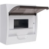Бокс модульный JAZZWAY PRO 5071667 PDB/W 1008 WH (ЩРН-П- 8) IP41 пластик накладной