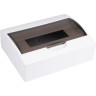 Бокс модульный JAZZWAY PRO 5071674 PDB/W 1012 WH (ЩРН-П-12) IP41 пластик накладной