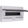Бокс модульный JAZZWAY PRO 5071681 PDB/W 1018 WH (ЩРН-П-18) IP41 пластик накладной