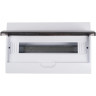 Бокс модульный JAZZWAY PRO 5071681 PDB/W 1018 WH (ЩРН-П-18) IP41 пластик накладной