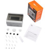 Бокс модульный JAZZWAY PRO 5071988 PDB/W 3008 GR (ЩРН-ПГ- 8) IP65 пластик накладной
