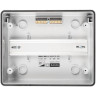 Бокс модульный JAZZWAY PRO 5071988 PDB/W 3008 GR (ЩРН-ПГ- 8) IP65 пластик накладной