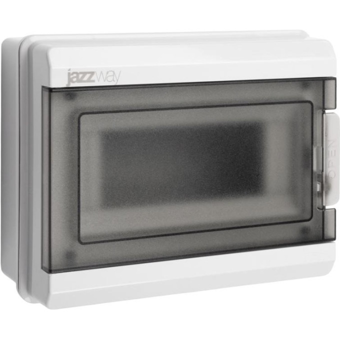 Бокс модульный JAZZWAY PRO 5071988 PDB/W 3008 GR (ЩРН-ПГ- 8) IP65 пластик накладной