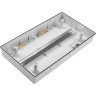 Бокс модульный JAZZWAY PRO 5072022 PDB/W 3018 GR (ЩРН-ПГ-18) IP65 пластик накладной
