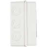 Бокс модульный JAZZWAY PRO 5072053 PDB/W 4005 GR (ЩРН-ПГ- 5) IP65 пластик накладной