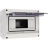 Бокс модульный JAZZWAY PRO 5072060 PDB/W 4008 GR (ЩРН-ПГ- 8) IP65 пластик накладной