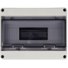 Бокс модульный JAZZWAY PRO 5072084 PDB/W 4012 GR (ЩРН-ПГ-12) IP65 пластик накладной