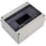 Бокс модульный JAZZWAY PRO 5072084 PDB/W 4012 GR (ЩРН-ПГ-12) IP65 пластик накладной