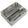 Бокс модульный JAZZWAY PRO 5072084 PDB/W 4012 GR (ЩРН-ПГ-12) IP65 пластик накладной