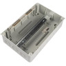 Бокс модульный JAZZWAY PRO 5072107 PDB/W 4015 GR (ЩРН-ПГ-15) IP65 пластик накладной