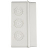 Бокс модульный JAZZWAY PRO 5072107 PDB/W 4015 GR (ЩРН-ПГ-15) IP65 пластик накладной