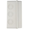 Бокс модульный JAZZWAY PRO 5072121 PDB/W 4018 GR (ЩРН-ПГ-18) IP65 пластик накладной