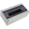 Бокс модульный JAZZWAY PRO 5072121 PDB/W 4018 GR (ЩРН-ПГ-18) IP65 пластик накладной