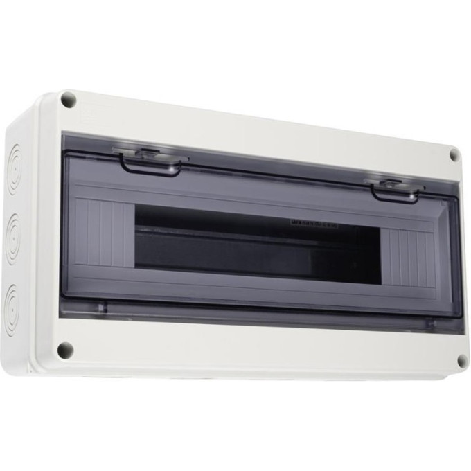 Бокс модульный JAZZWAY PRO 5072121 PDB/W 4018 GR (ЩРН-ПГ-18) IP65 пластик накладной