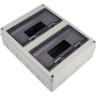 Бокс модульный JAZZWAY PRO 5072145 PDB/W 4024 GR (ЩРН-ПГ-24) IP65 пластик накладной