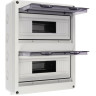 Бокс модульный JAZZWAY PRO 5072145 PDB/W 4024 GR (ЩРН-ПГ-24) IP65 пластик накладной