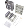 Бокс модульный JAZZWAY PRO 5072145 PDB/W 4024 GR (ЩРН-ПГ-24) IP65 пластик накладной