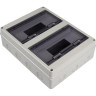 Бокс модульный JAZZWAY PRO 5072145 PDB/W 4024 GR (ЩРН-ПГ-24) IP65 пластик накладной