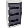 Бокс модульный JAZZWAY PRO 5072169 PDB/W 4036 GR (ЩРН-ПГ-36) IP65 пластик накладной