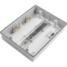 Бокс модульный накладной JAZZWAY PRO 5072008 PDB/W 3012 GR (ЩРН-ПГ-12) IP65 пластик