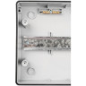 Бокс модульный накладной JAZZWAY PRO 5072008 PDB/W 3012 GR (ЩРН-ПГ-12) IP65 пластик