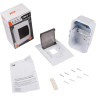 Бокс модульный PRO JAZZWAY 5071728 PDB/R 1004 WH (ЩРВ-П- 4) IP41 пластик встраиваемый
