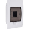 Бокс модульный PRO JAZZWAY 5071728 PDB/R 1004 WH (ЩРВ-П- 4) IP41 пластик встраиваемый