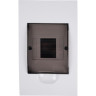 Бокс модульный PRO JAZZWAY 5071728 PDB/R 1004 WH (ЩРВ-П- 4) IP41 пластик встраиваемый