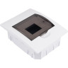 Бокс модульный PRO JAZZWAY 5071735 PDB/R 1006 WH (ЩРВ-П- 6) IP41 пластик встраиваемый