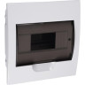 Бокс модульный PRO JAZZWAY 5071742 PDB/R 1008 WH (ЩРВ-П- 8) IP41 пластик встраиваемый