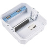 Бокс модульный PRO JAZZWAY 5071742 PDB/R 1008 WH (ЩРВ-П- 8) IP41 пластик встраиваемый