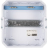 Бокс модульный PRO JAZZWAY 5071742 PDB/R 1008 WH (ЩРВ-П- 8) IP41 пластик встраиваемый