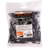 Дюбель-хомут JAZZWAY 5054844 PCD-R 05-10-45-100BL для круглого кабеля PA6.6 черн. (уп.100шт)