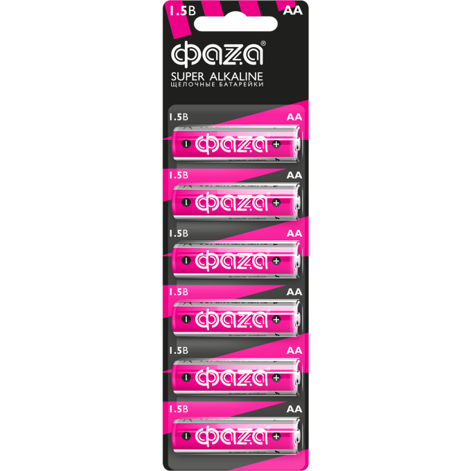 Элемент питания JAZZWAY LR 6 (AA) Super Alkaline блистер, 6 шт.