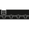 Гирлянды JAZZWAY «Белт-лайт» PBL-S40