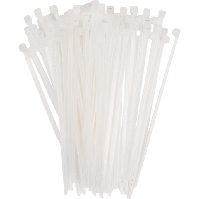 Хомут кабельный JAZZWAY 5053526 PCT 2.5х100-100WH 2.5х100 PA6.6 бел.(уп.100шт)