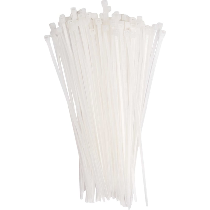 Хомут кабельный JAZZWAY 5053588 PCT 2.5х150-100WH PA6.6 (уп.100шт)