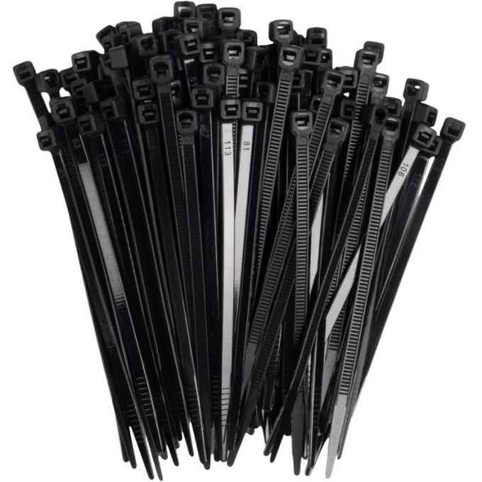 Хомут кабельный JAZZWAY 5054424 PCT 3.6х100-100BL 3.6х100 PA6.6 черный (уп.100шт)