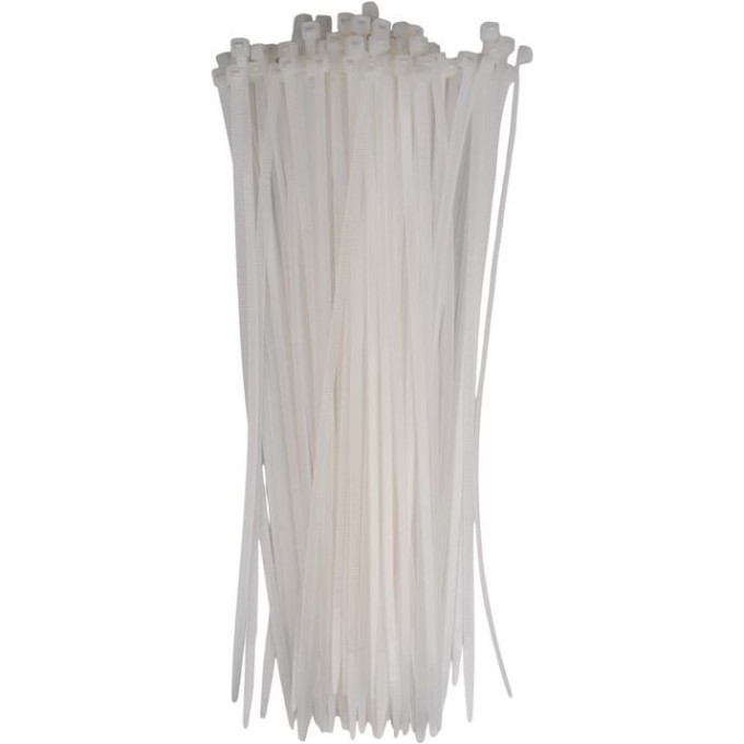 Хомут кабельный JAZZWAY 5054035 PCT 4.8х300-100WH 4.8х300 PA6.6 белый (уп.100шт)
