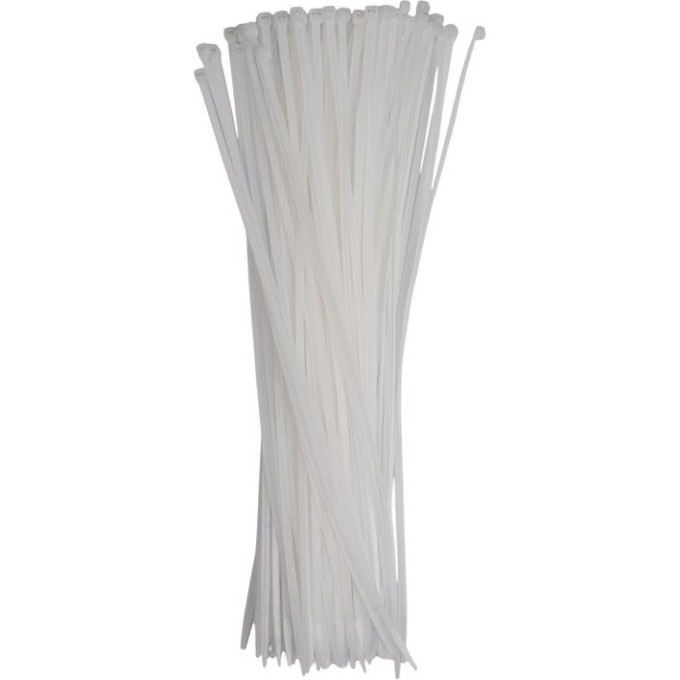 Хомут кабельный JAZZWAY 5054097 PCT 4.8х400-100WH 4.8х400 PA6.6 белый (уп.100шт)