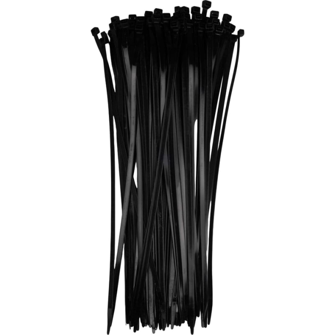 Хомут кабельный JAZZWAY 5054752 PCT 7.6х400-100BL 7.6х400 PA6.6 черный (уп.100шт)