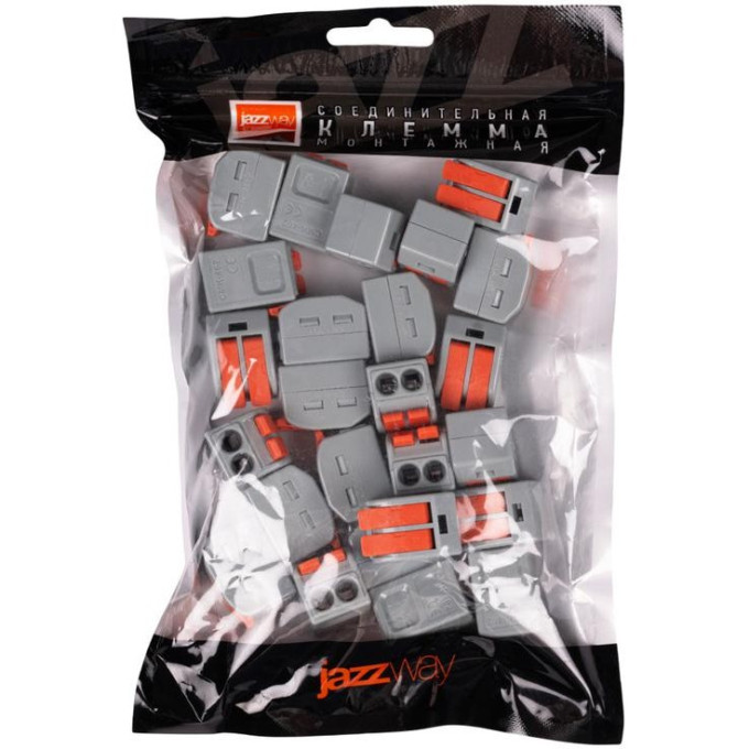 Клемма монтажная JAZZWAY 5074064 СМК PTC-2P 462 450В 41А 0.5-6.0кв.мм